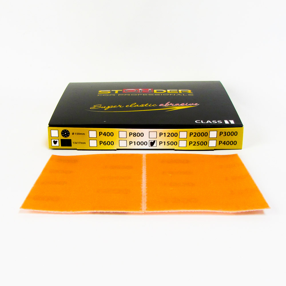 Stonder Super Elastic Abrasive P1500 (Box of 25) Sheets