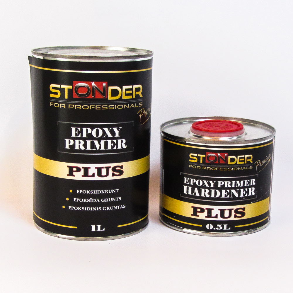 Stonder Epoxy Primer Kit with hardener (1.5lt Kit) 2:1 Ratio