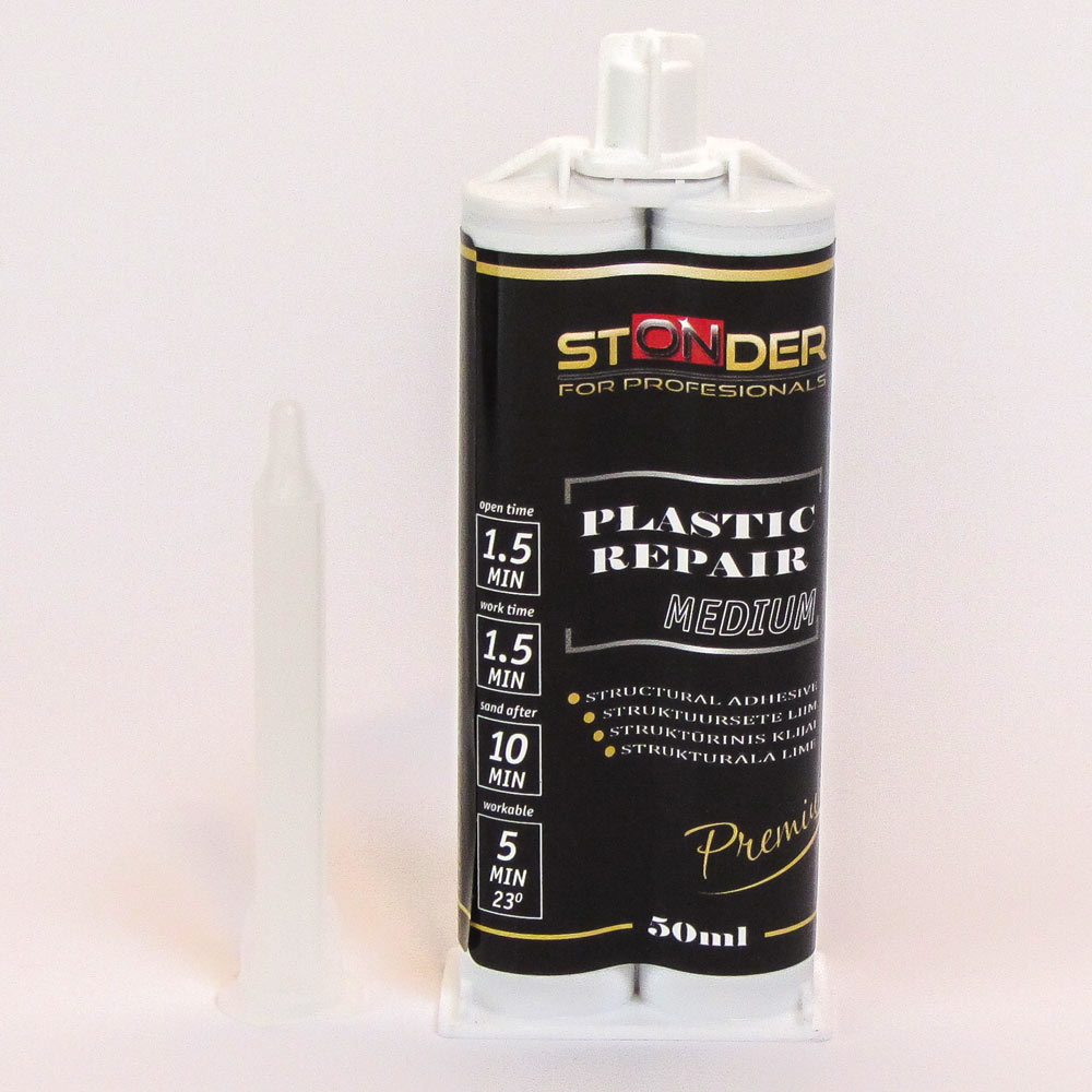 Stonder Plastic Repair Medium 50ml (80147)