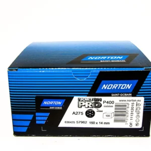 A275P400 Norton A275 Sanding Discs P400 Box (100)